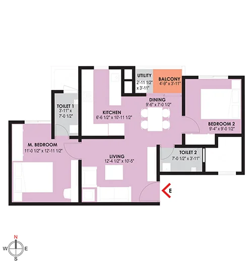 Iris 2BHK